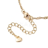 304 Stainless Steel Singapore Chain Bracelet Making AJEW-JB01306-01-3