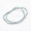 Electroplate Glass Beads Strands EGLA-J144-HP-C01-2