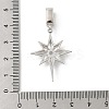 Brass Micro Pave Cubic Zirconia Pendants KK-U047-11P-3