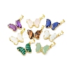 Natural & Synthetic Mixed Gemstone Pendants G-K338-01G-1