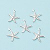 304 Stainless Steel Pendants X-STAS-F180-04S-2
