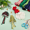 120M 12 Colors Cotton String Threads for Crafts Knitting Making DIY-SC0028-62-3
