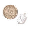Natural Baroque Pearl Keshi Pearl Pendants PALLOY-JF04966-2
