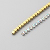 Alloy Rhinestone & Plastic Imitation Pearl Chains DIY-WH0320-28-2