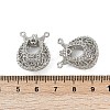 Hollow Out Brass Chandelier Component Links KK-G532-06P-3