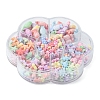 260Pcs 7 Style Craft Style Acrylic Beads MACR-FS0001-38-2
