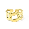 Ion Plating(IP) 304 Stainless Steel Open Cuff Ring RJEW-L109-039G-2