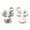 Non-Tarnish 304 Stainless Steel Pendants LS-STAS-Q248-09P-1