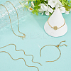 304 Stainless Steel Jewelry Sets STAS-SC0010-22G-3