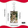 Heat Transfer Blank PU Leather ID Card Holder AJEW-WH20018-184-2