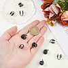 10Pcs Stainless Steel Spiral Pad Cuff Earrings EJEW-HS0001-03EB-3