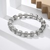 304 Stainless Steel Stretch Bangles for Women LS-BJEW-P315-02H-P-2