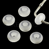 Imitation Cat Eye Resin European Beads X-RPDL-S001-12-1