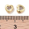 Brass Micro Pave Cubic Zirconia Beads KK-C051-26G-03-3