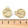 PVD Vacuum Plating 304 Stainless Steel Rhinestone Pendants STAS-R130-01G-03-3