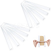 5Sets 5 Styles Transparent Acrylic Clay Thickness Ruler AJEW-HY0002-18-1