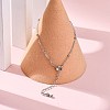 Brass Cable Chain Bracelets for Women BJEW-G735-20P-2