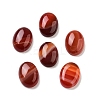 Dyed & Heated Natural Banded Agate Cabochons G-G145-01B-15-1