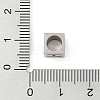 Tarnish Resistant 201 Stainless Steel European Beads STAS-M058-01H-P-3