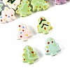 16Pcs 7 Colors Handmade Porcelain Beads PORC-FS0001-42-2