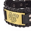 Full Grain Leather Cord Bracelets BJEW-G620-B02-2