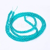 Crackle Glass Beads Strands X-CCG-Q001-4mm-15-3