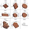 Walnut Wood Stud Earring Findings DIY-OC0005-42P-2