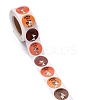 Flat Round Paper Thank You Stickers LS-DIY-C042-12C-3