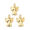 Ion Plating(IP) 304 Stainless Steel Pendants X-STAS-I197-009G-1