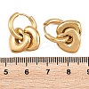 304 Stainless Steel Huggie Hoop Earrings for Women EJEW-F420-01G-2