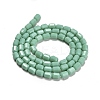 Opaque Glass Beads Strands GLAA-G112-04E-2