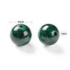 100Pcs 8mm Natural Malachite Round Beads DIY-LS0002-33-3