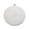 Tarnish Resistant 304 Stainless Steel Pendant Cabochon Settings STAS-F287-44P-2
