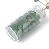 Natural Green Aventurine Chips Tree Decorations DJEW-P021-E02-3