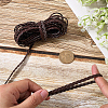 5M 3-Ply PU Leather Braided Cord LC-GF0001-12C-3