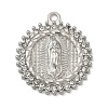 304 Stainless Steel & Rhinestone Pendants STAS-G371-09G-01P-1