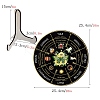 Wooden Wheel Calendar PW-WG31239-04-1