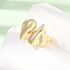 Brass Cuff Open Rings KK-CBA5B62-08G-1