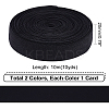 2Cards 2 Colors Flat Elastic Polyester Cord/Band OCOR-PH0001-59-2