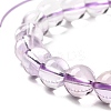 Natural Other Quartz Beaded Stretch Bracelets LS-BJEW-K233-02B-01-3