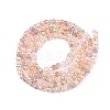 Electroplate Glass Beads Strands GLAA-T023-A16-02-2