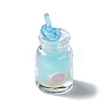 Luminous Translucent Resin Pendants RESI-D057-04-3