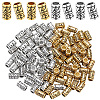 100Pcs 2 Colors Tibetan Style Alloy European Beads TIBEB-SP0001-02-1