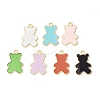 Alloy Enamel Pendants ENAM-G212-16G-1