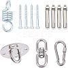 201 Stainless Steel Swing Hook STAS-WH0023-78-1