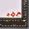 48Pcs 12 Style Autumn Theme Alloy Enamel Charms ENAM-SZ0003-12-8