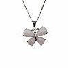 Crystal Butterfly Necklace Pendant Fashion Ornament Minimalist Pendant AM7436-7-1