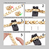 Stainless Steel Panther Chain Watch Band Bracelets JB667A-4