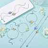 DIY 304 Stainless Steel Cable Chains Bracelets Making Kits BJEW-GA00004-4