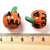 Halloween Theme Handmade Lampwork Beads Strands LAMP-A004-04-4